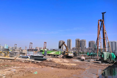 安庆东部新城苏宁广场项目基坑支护工程